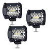 Kit 3 Faros Barra 20 Leds Luz Auxiliar Accesorio Tractor 0
