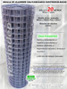Malla Electrosoldada 50x50mm 2,1mm 20mts Alambre Galv 3