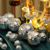 65 Piezas De Adornos De Bolas De Discoteca De Espejo De Dife 2