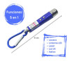 Detector Billete Falso X 15 Llavero Linterna 5 En 1 Laser Uv 4