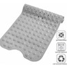 Alfombra Para Ducha Antideslizable  Xl 40x100cm/ Gris 4