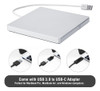 Externo Usb 3.0 Dvd Rw Unidad De Cd Quemador Lector Escritor 3