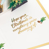 Tarjeta De Navidad 3d Chimenea Navideña - Regalo Festivo 3