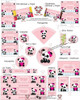 Kit Imprimible Osito Panda Editable 3