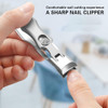 L Cortador De Unhas Portátil De Aço Inoxidável, Super Sharp 6