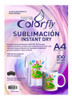 Pack X2 Papel Sublimación Secado Instantáneo A4 100h Disersh 0