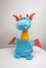 Juguete Para Perro Gigwi Wild Hunter Dragón Plush Rellenable 1