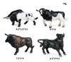 Molde De Modelo Mini Modelo De Vaca De 12 Peças 1