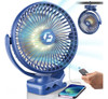 Ventilador Portátil De 8 Pulgadas, Ventilador De Campament. 0