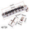2 Pistolas Cromadas Ajustáveis Lp Bridge Tune O Matic Bridge 5