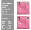 Cortinas Opacas Bgment Moon And Stars Para Dormitorio Infant 6