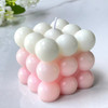 Vela Bubble Candle Rosada Alto 5.5cm X Largo 6cm X Ancho 6cm 0