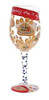 Diseños De Lolita Love My Dog Copa De Vino Artesanal Pintada 1