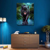 Kit Pintura Con Diamantes 5d Diy Pantera Negra 30x40cm 2
