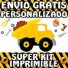 Kit Imprimible Construcción  Maquinas & Herramientas Candy 0