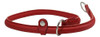 Collar De Perro De Estrangulamiento De Cuero Genuino Enrolla 1