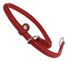 Collar De Perro De Estrangulamiento De Cuero Genuino Enrolla 2