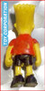Bart Simpson Muñeco Goma Creepy Bootleg Knockoff Ind Arg Ko 1