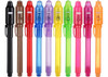 Pluma De Tinta Invisible Con Luz Uv Para Secretos, 10 Unidad 0