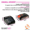Cargador De Batería Einhell 18v Starter Kit + Batería 2.5 Ah 1