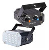 Proyector Laser Flash Blanco Audioritmico + Foco Luces Led 2