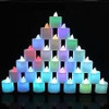 24 Velas Electronicas Led Luz Multicolor Casamiento Luminoso 3