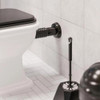 Tubo Ligação Ajustável Preto Cla3 25cm Astra Vaso Sanitario 2