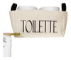 Contenedor De Lona Gruesa Rectangular Para Baño Toilette 0