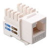 El Cable Listado Por Ul 10pack Cat6 Rj45 Keystone Jack Cat 6 3