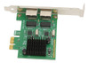 Adaptador Gigabit Ethernet De 2 Portas Pci E Nic Network Car 5