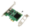 Adaptador Gigabit Ethernet De 2 Portas Pci E Nic Network Car 7
