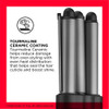 Hair Waver Revlon Jumbo Ceramic 3 Barrel 420°f 30 Heat Setti 1