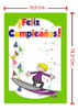 Pack 2 Tarjetas De Feliz Cumpleaños Surf Surfista Surfer Fan 1