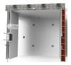 Caja De Embutir Genrod Pvc Rectangular 10x5 Pack X50 *c* 2