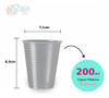 Copo 200ml Descartável Resistente Transparente 2500un 1 Copo 200ml Descartável Resistente Transparente 2500un 1