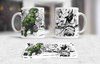 Diseños Plantillas Tazas Marvel Super Héroes Sublimación 4 Diseños Plantillas Tazas Marvel Super Héroes Sublimación 4