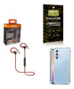 Kit Capa Samsung A34 + Fone De Ouvido Sem Fio + Película 3d 0