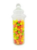 Frasco Caramelera Cilindro Candy Souvenirs Copon  Con Tapa 0