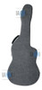 Estojo Case Para Guitarra Formato Cinza 1