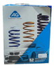 Kit X2 Espirales Resortes Ag Progresivo Trasero Vw Gol Trend 0