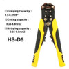 Pinza Alicate Pelacables Pela Cable Automatica Crimpeadora 1