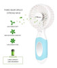 Mini Ventilador Usb Portátil Espejo, Cableot Batería Reca 2