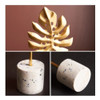 Adorno Hoja De Metal Decorativo Souvenirs Michaels C 2