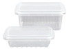 Pote Retangular Microondas Freezer 500ml Pacote 24 Un Full 4