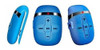 Reproductor De Musica Mp3 Sumergible Para Natacion Azul 4