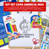 Combo Kit Set De Arte Infantil Copa América 1