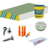 Kit Revestimiento Antihumedad Placa Durlock Completo X9,36m2 0