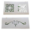 Stencil  Guardas  Elegibles  Set 54 Leer Descripcion 0
