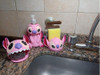 Kit De Porta Detergente Para Cocina De Stitch Rosa! 2
