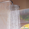 Flor De Ducha Cromada Metalica 15 Cm Redonda 7050c Aquaflex 6